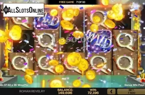 Free Spins 3. Roman Revelry from High 5 Games