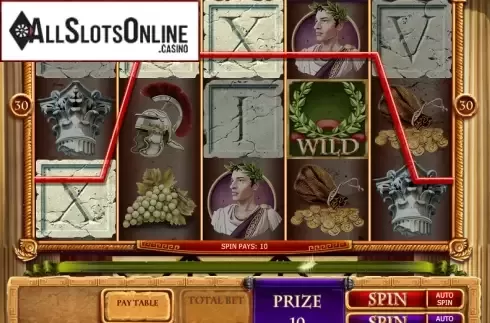 Win Screen. Rome from Red Rake