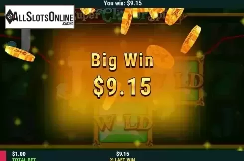 Big Win screen