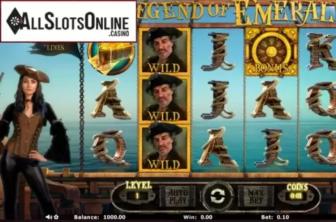 Screen2. The Legend of Emerald from Join Games
