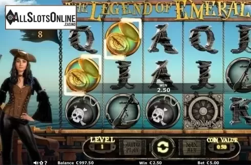 Screen 1. The Legend of Emerald from Join Games