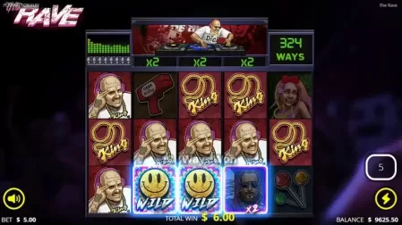 The Rave slot screenshot 4