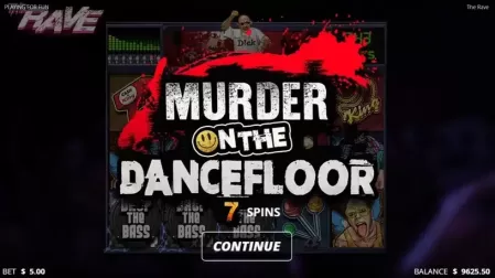 The Rave slot screenshot 3