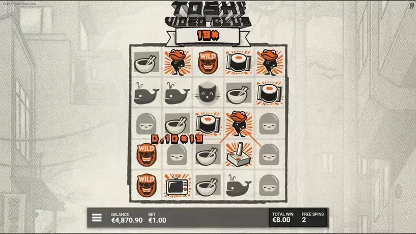 Toshi Video Club slot screenshot 5