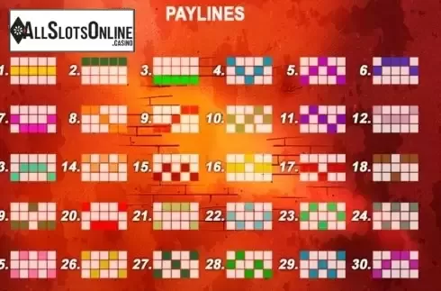Paytable 4. What's Cookin from Playtech