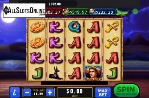 Game Screen. Wild Cleopatra Deluxe from GMW