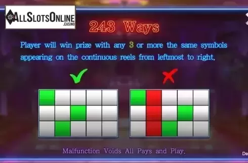 Wayts to win screen