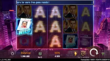 Agent Ace slot screenshot 2