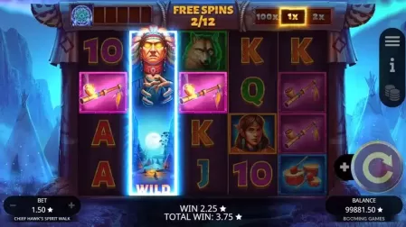 Chief Hawk’s Spirit Walk slot screenshot 5