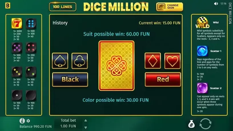 Dice Million slot screenshot 5