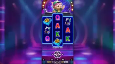 DJ Neko slot screenshot 1