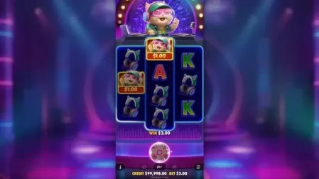 DJ Neko slot screenshot 2