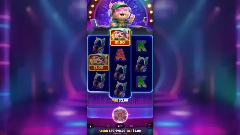 DJ Neko slot screenshot 2