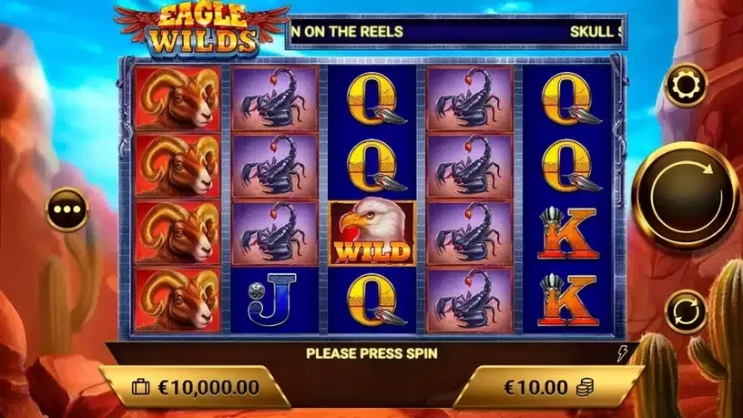 Eagle Wilds slot screenshot 1