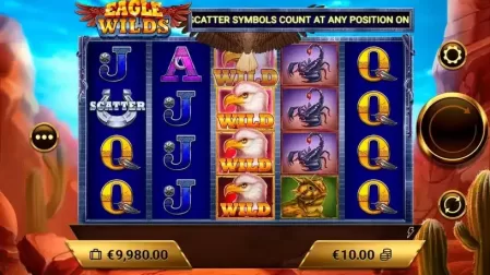 Eagle Wilds slot screenshot 3