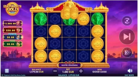 Elephant's Gold: Buy Bonus Combo slot screenshot 4