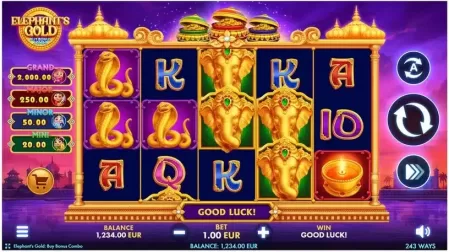 Elephant's Gold: Buy Bonus Combo slot screenshot 1