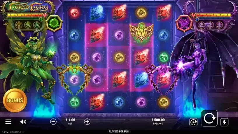 Fate’s Fury slot screenshot 1