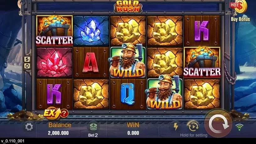 Gold Rush (Tada Gaming) slot screenshot 1