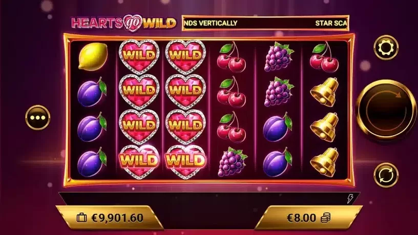Hearts go Wild slot screenshot 4