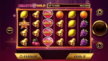 Hearts go Wild slot screenshot 3