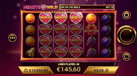 Hearts go Wild slot screenshot 5