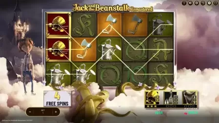 Jack and the Beanstalk Remastered slot screenshot 5