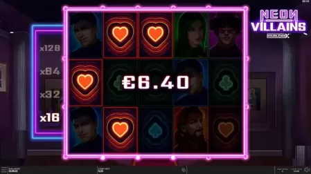 Neon Villains slot screenshot 4