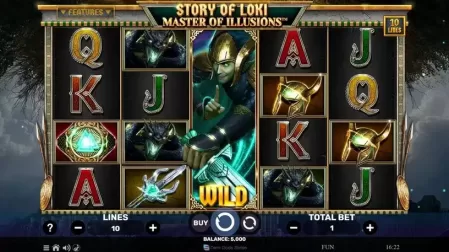 Story of Loki – Master of Illusions slot screenshot 1