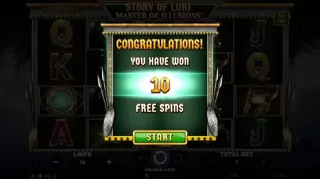 Story of Loki – Master of Illusions slot screenshot 2
