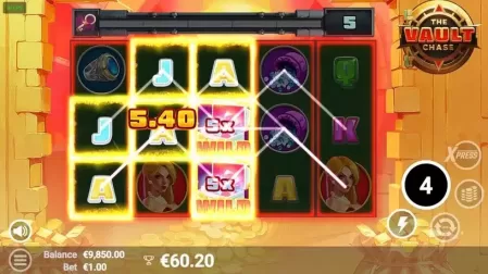 The Vault Chase slot screenshot 5