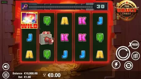 The Vault Chase slot screenshot 1