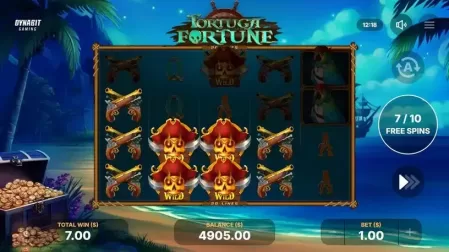 Tortuga Fortune slot screenshot 5