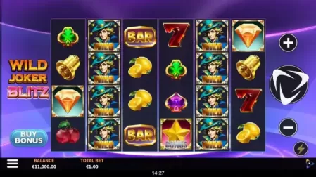Wild Joker Blitz slot screenshot 1