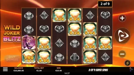 Wild Joker Blitz slot screenshot 4