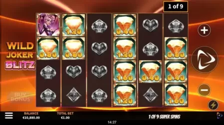 Wild Joker Blitz slot screenshot 3