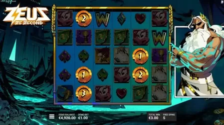 Zeus Ze Zecond slot screenshot 5