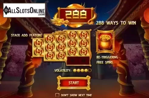 Start Game screen