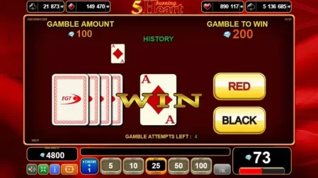 5 Burning Heart slot screenshot 3