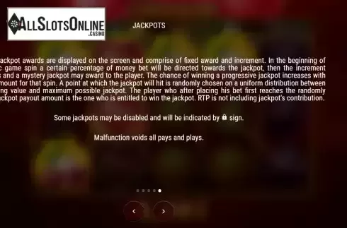 Game Rules screen