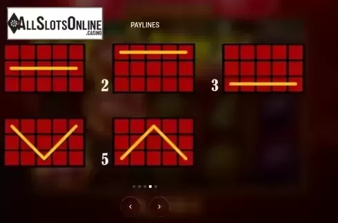 Pay Lines screen