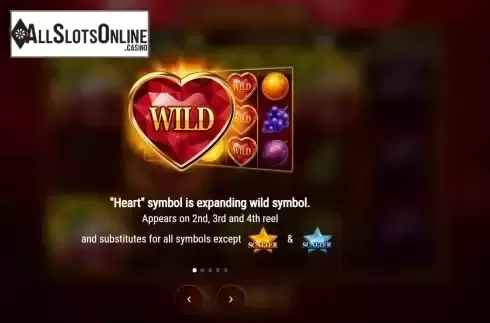 Game Features screen