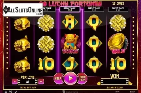 Game workflow . 88 Lucky Fortunes from Spinomenal