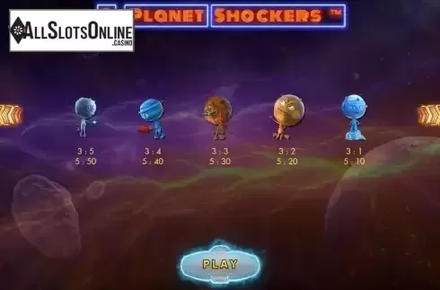 Paytable 3