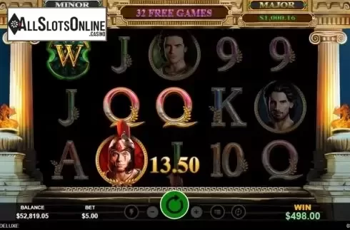 Free Spins 4. Achilles Deluxe from RTG