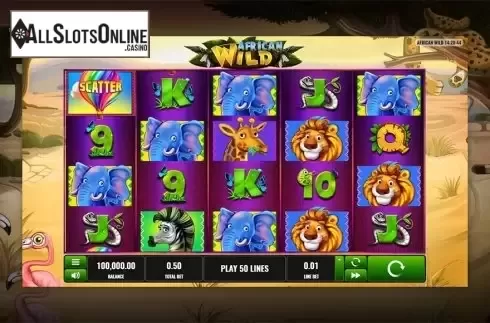 Reels screen. African Wild (Playreels) from Playreels