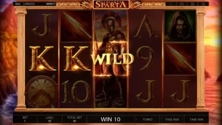 Almighty Sparta slot screenshot 3