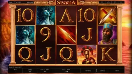 Almighty Sparta slot screenshot 1