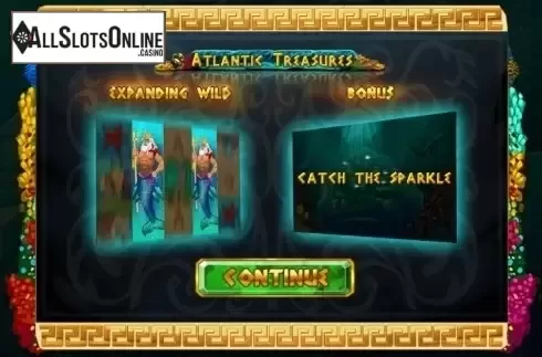 Screen 1. Atlantic Treasures from Spinomenal