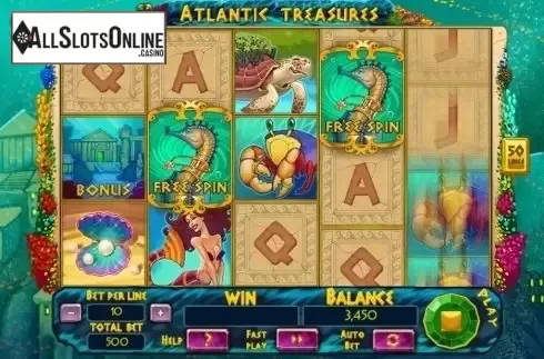 Screen 4. Atlantic Treasures from Spinomenal